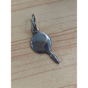 Mirror Sterling Silver Jewelry Charm #beauty #vanity